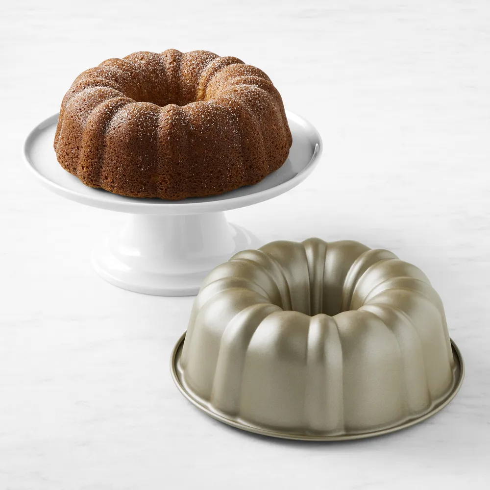 Fluted tube cake pan sale