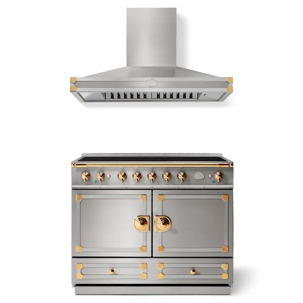 Williams Sonoma La Cornue Cornufé 110 Induction Range & Hood 