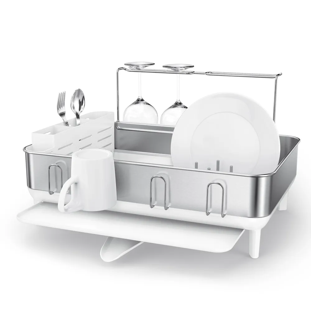 Simplehuman steel 2025 frame dishrack