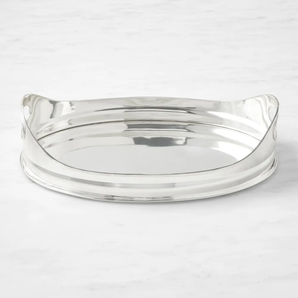 Silver shop bar tray