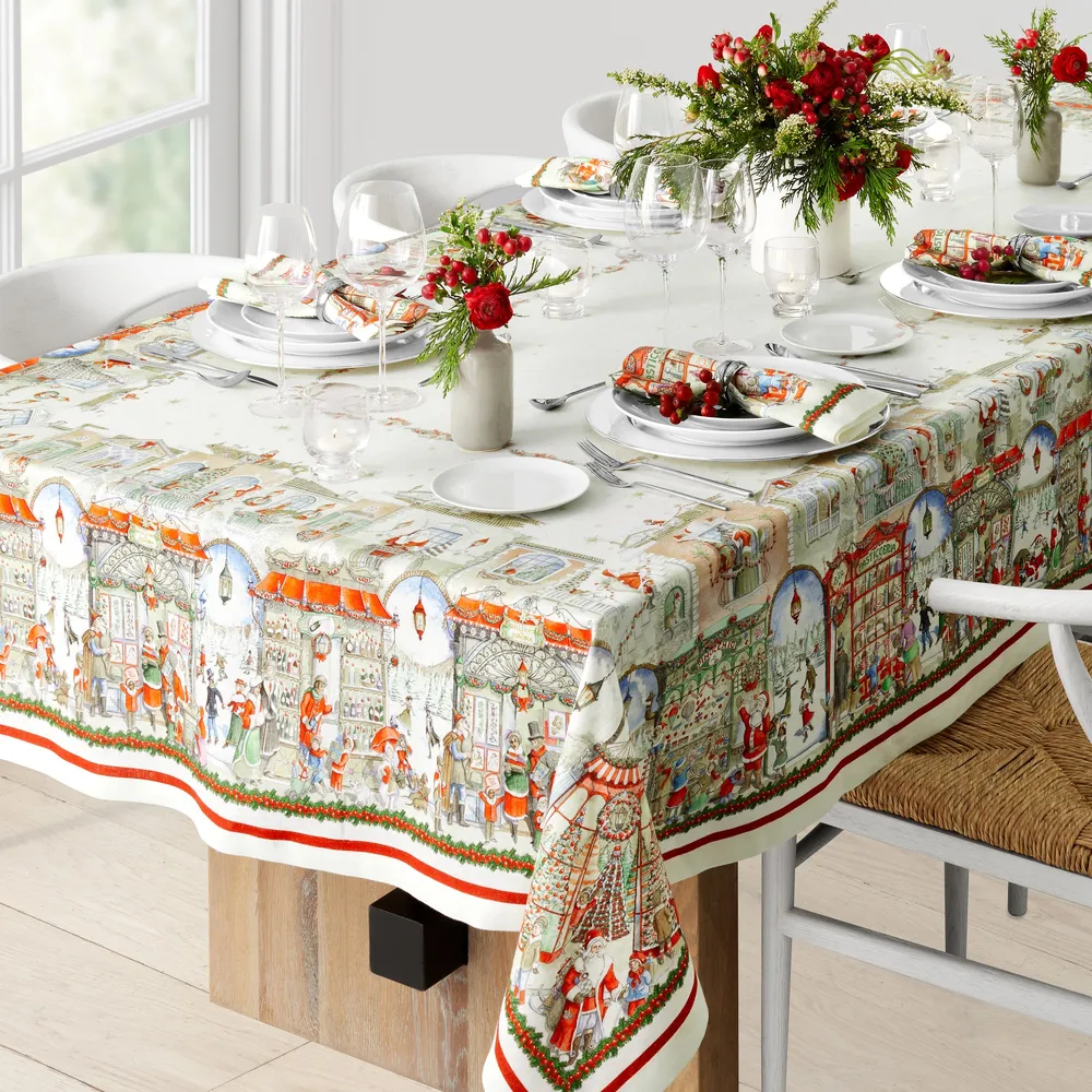 Large square best sale tablecloth