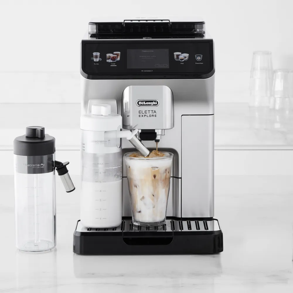 Williams Sonoma De'Longhi Eletta Explore Fully Automatic Espresso ...