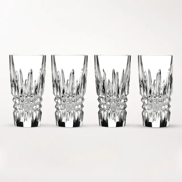 Williams Sonoma Waterford Lismore Diamond Shot Glasses, Set of 4