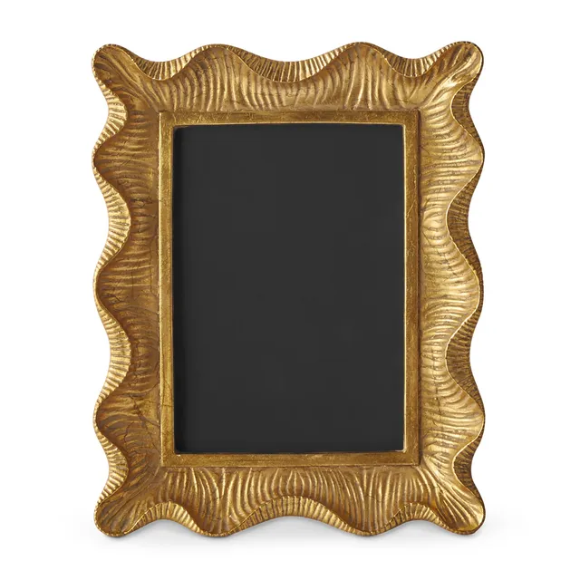 Williams Sonoma AERIN Wicker Scalloped Gallery Frame The Summit