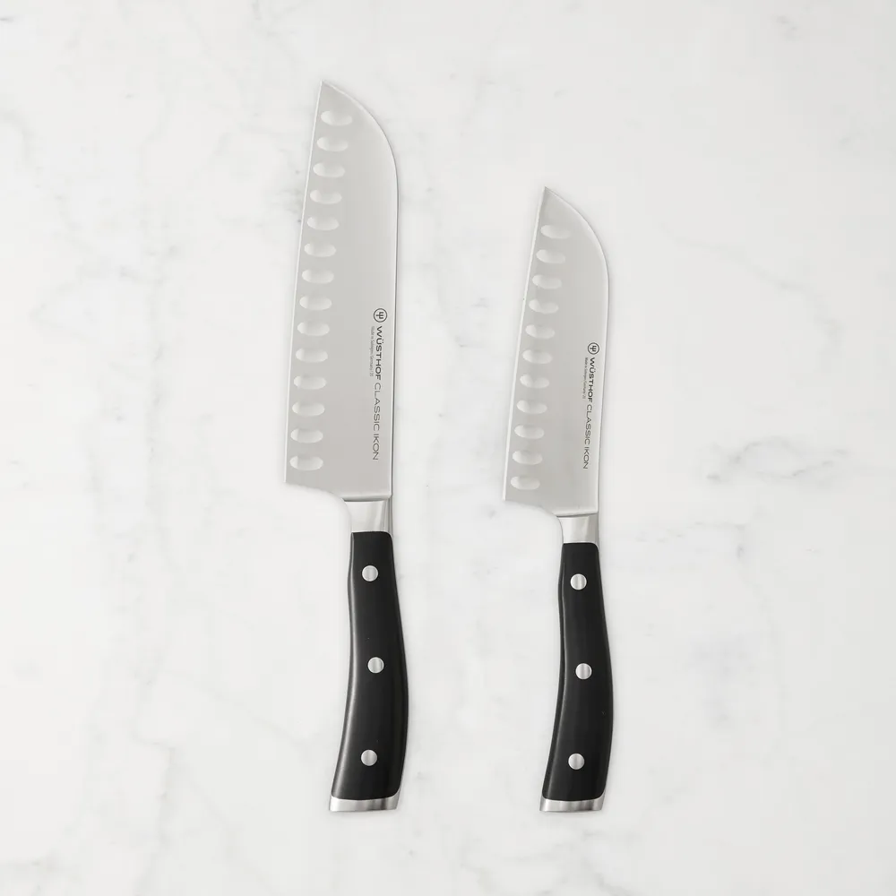 Williams Sonoma Wüsthof Classic Ikon Santoku Knives, Set of 2