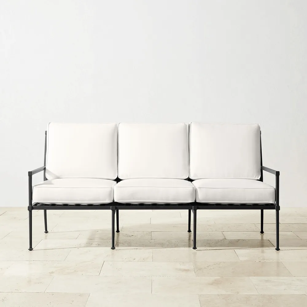 Long outdoor online sofa