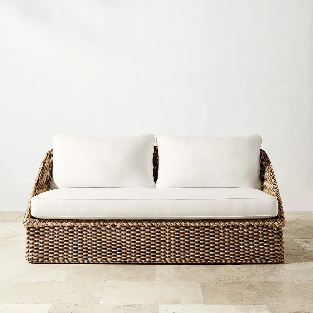 Williams Sonoma AERIN East Hampton Outdoor Sofa CoolSprings Galleria