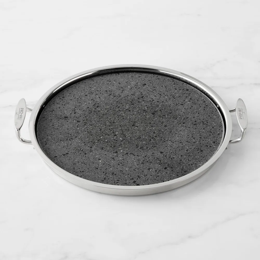 Williams Sonoma All Clad Stainless Steel High Heat Pizza Stone