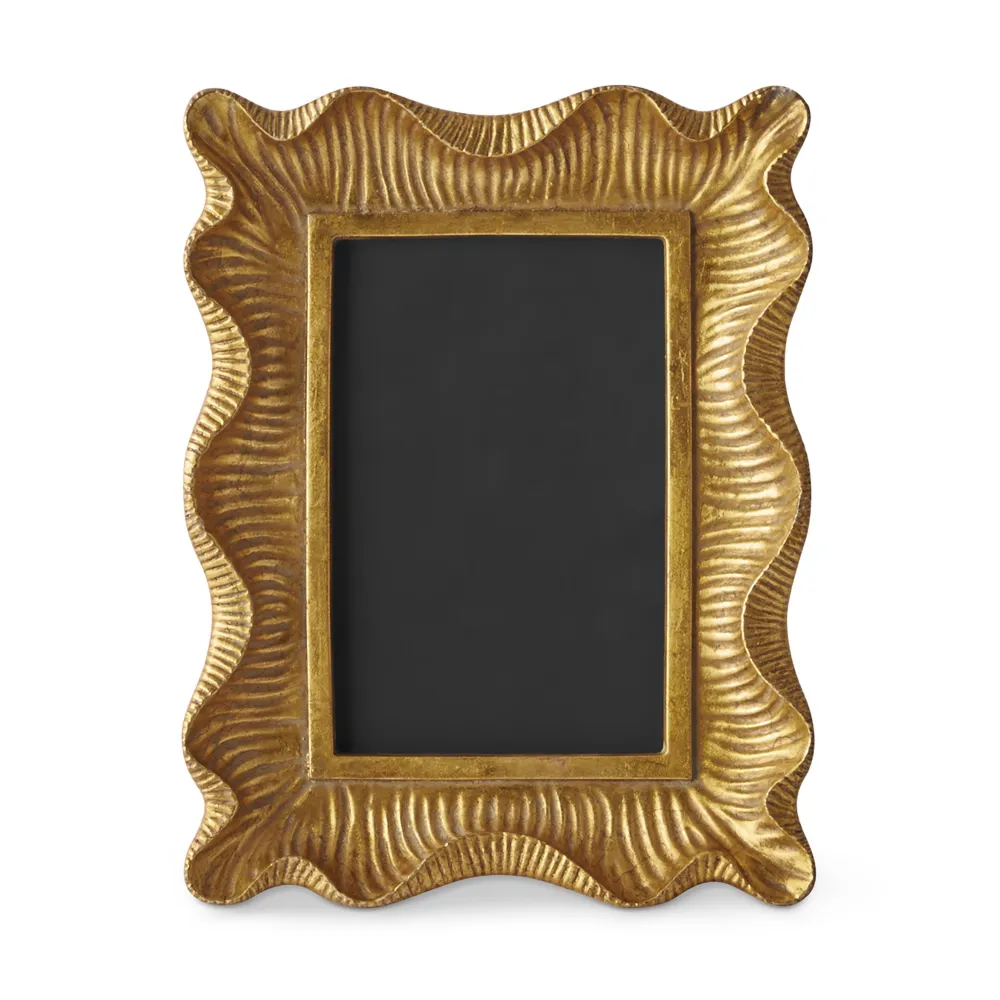 Williams Sonoma AERIN Gold Scalloped Gallery Frame The Summit at