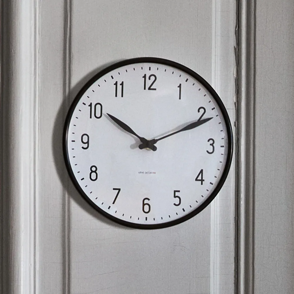 Williams Sonoma Arne Jacobsen Station Wall Clock The Summit at