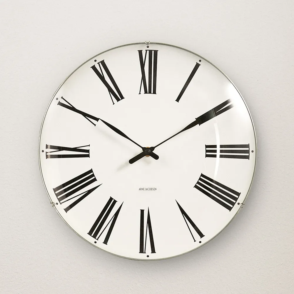 Williams Sonoma Arne Jacobsen Roman Wall Clock CoolSprings Galleria