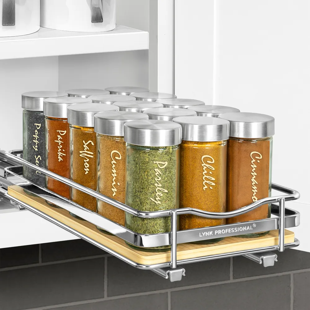 6 spice rack discount cabinet