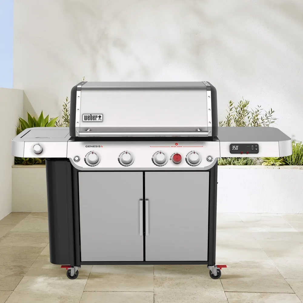 Williams Sonoma OPEN BOX: Weber Genesis SPX-435 LP Smart Gas Grill ...