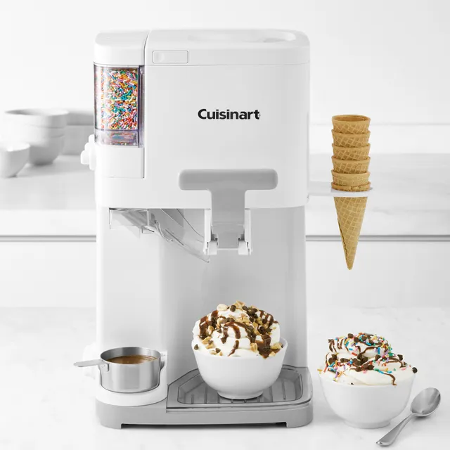 Williams Sonoma Cuisinart Soft Serve Ice Cream Slushy Maker 1 1