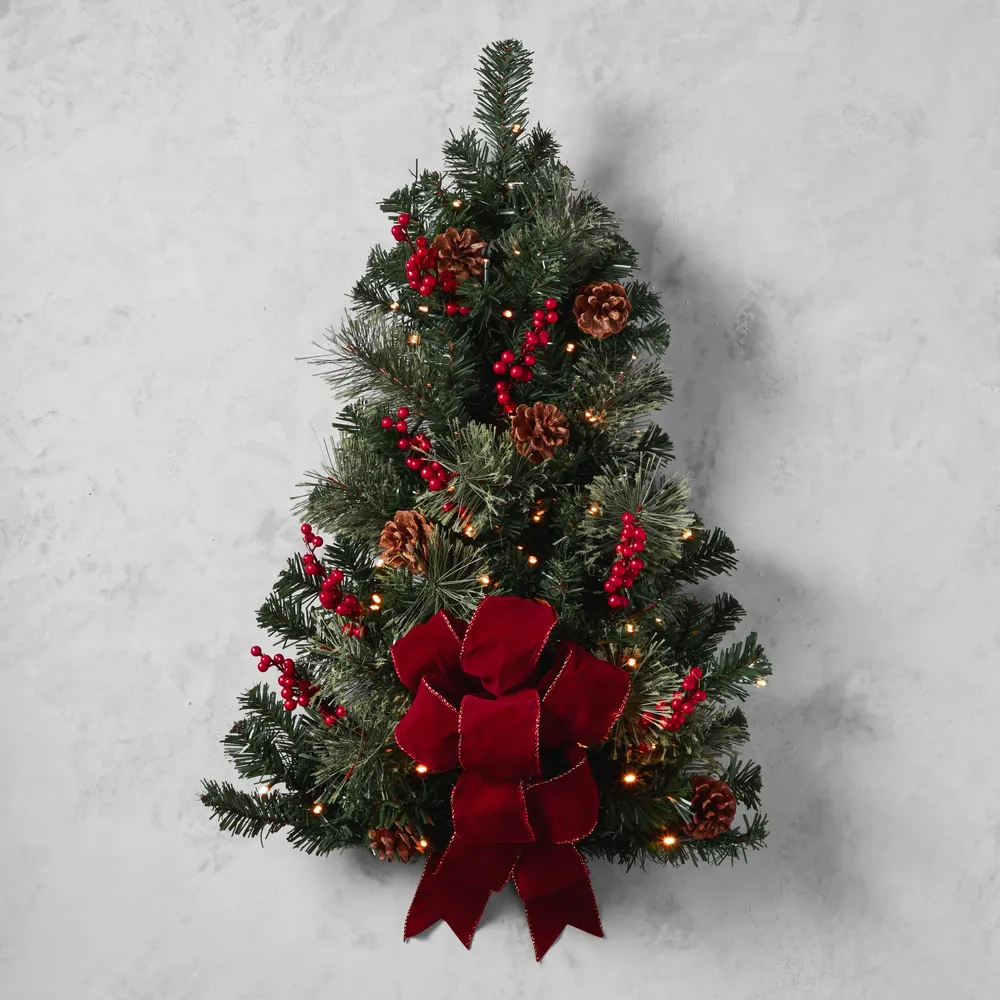 Greenery christmas deals tree