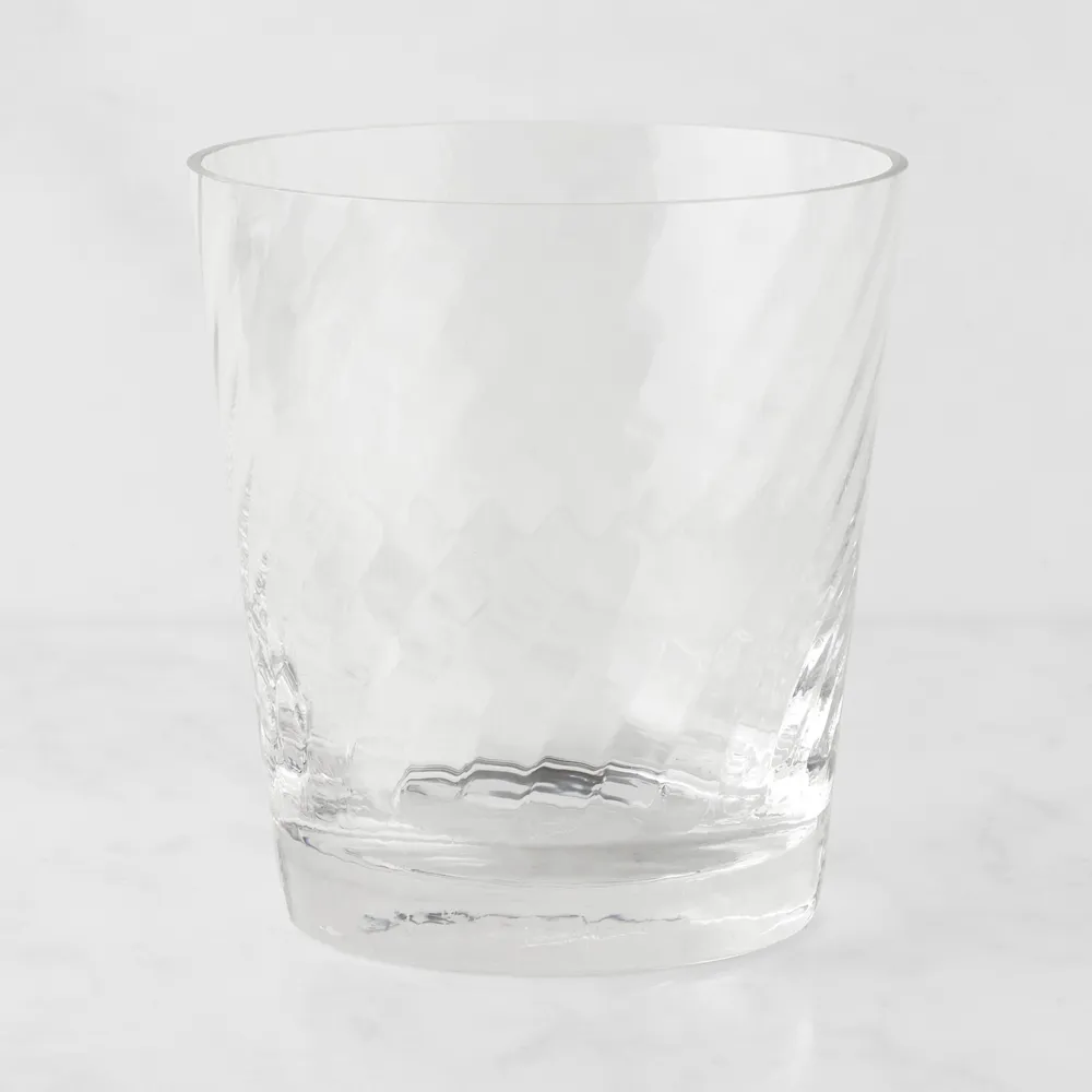 Williams Sonoma AERIN Soft Spiraling Glass Vase The Summit at