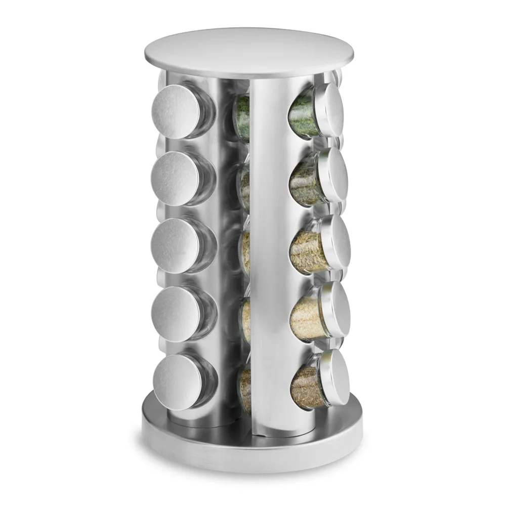 Williams Sonoma Brushed Stainless Steel Spice Rack The Summit at