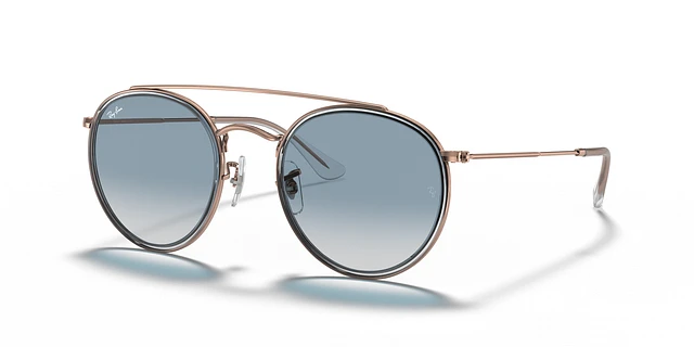 Ray ban round double bridge men clearance