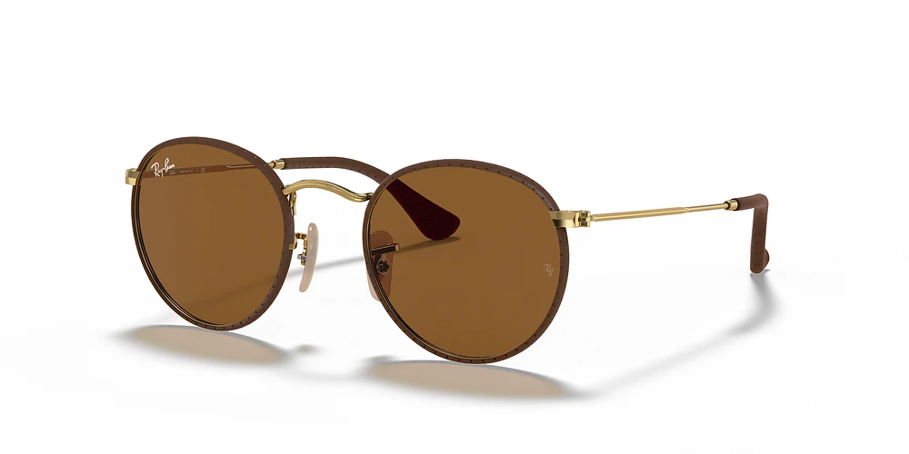 Ray ban round pliable store