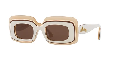 Shop Loewe Paula's Ibiza Original Sunglasses Shiny Yellow