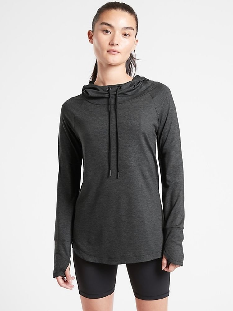 Athleta uptempo best sale hoodie sweatshirt