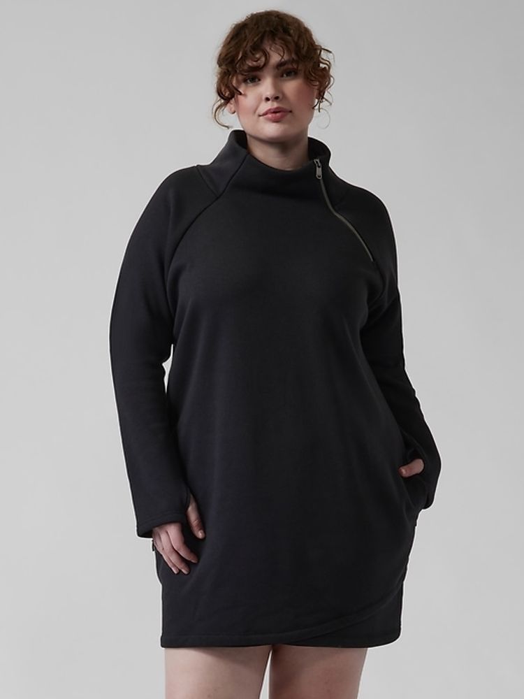 Cozy karma asym 2025 sweatshirt dress