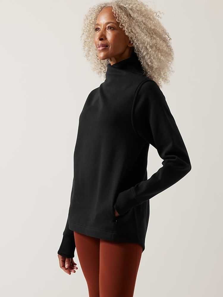 Athleta store funnel neck