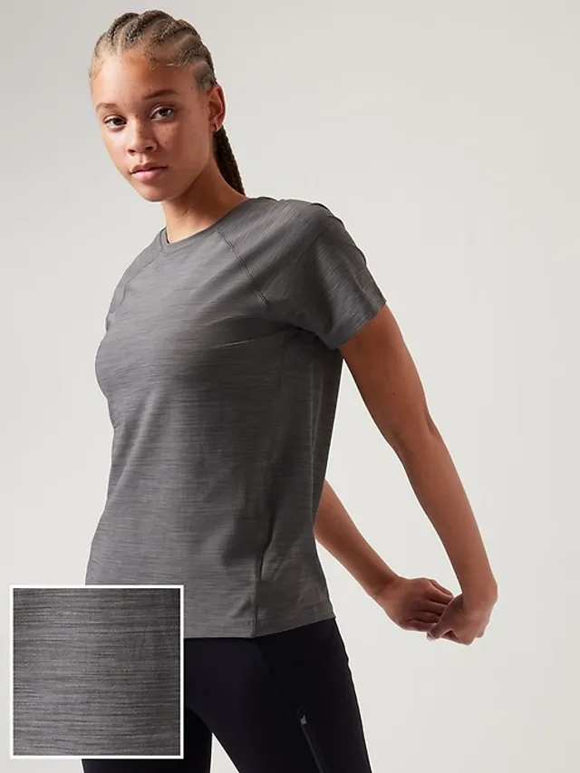 Athleta Ultimate Train Textured Tee | Hamilton Place