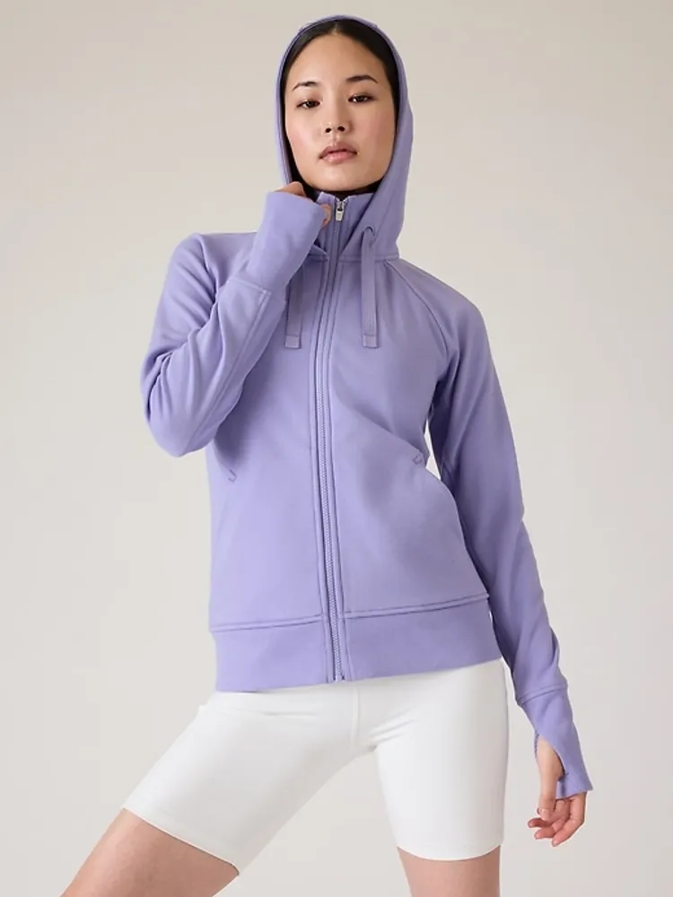 Athleta zip up online hoodie