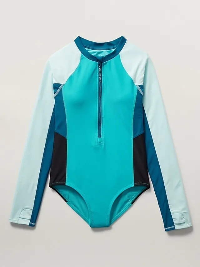 ★ ATHLETA ★ Athleta Salutation Stash 7/8 Tight Size 1X Coastline Blue