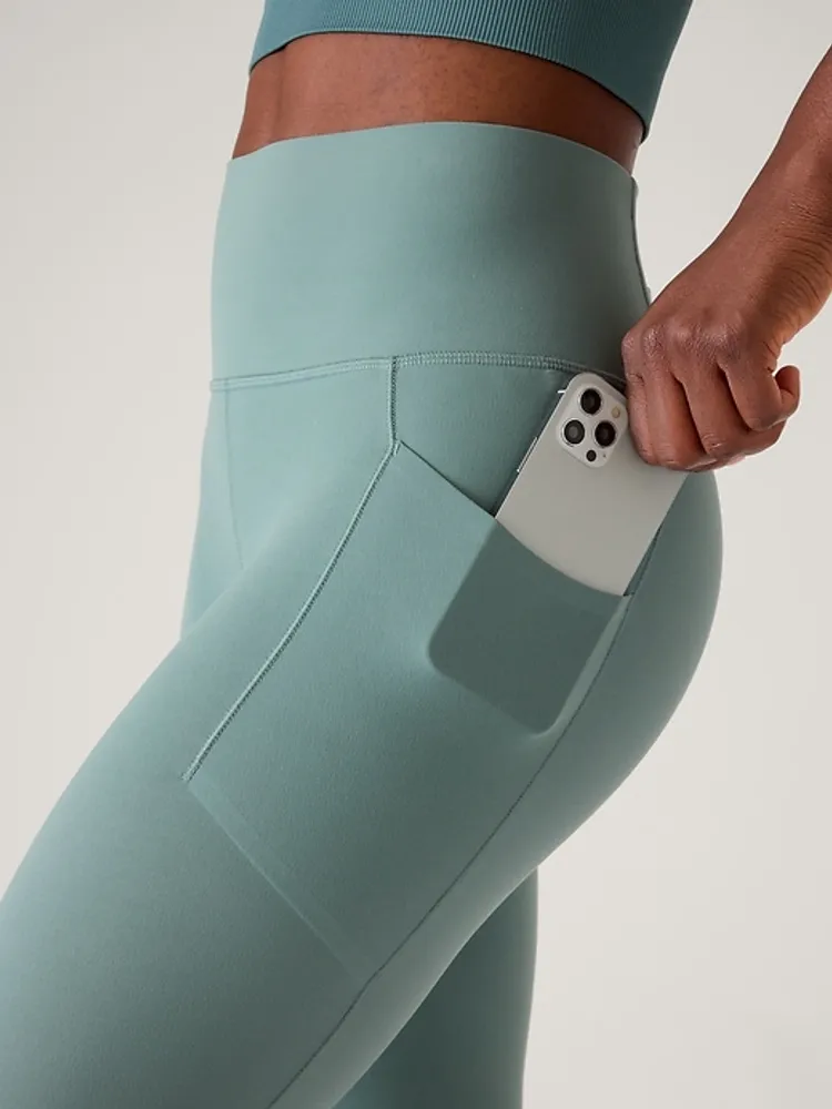 Interval Stash High Rise Stripe 7/8 Legging | Athleta