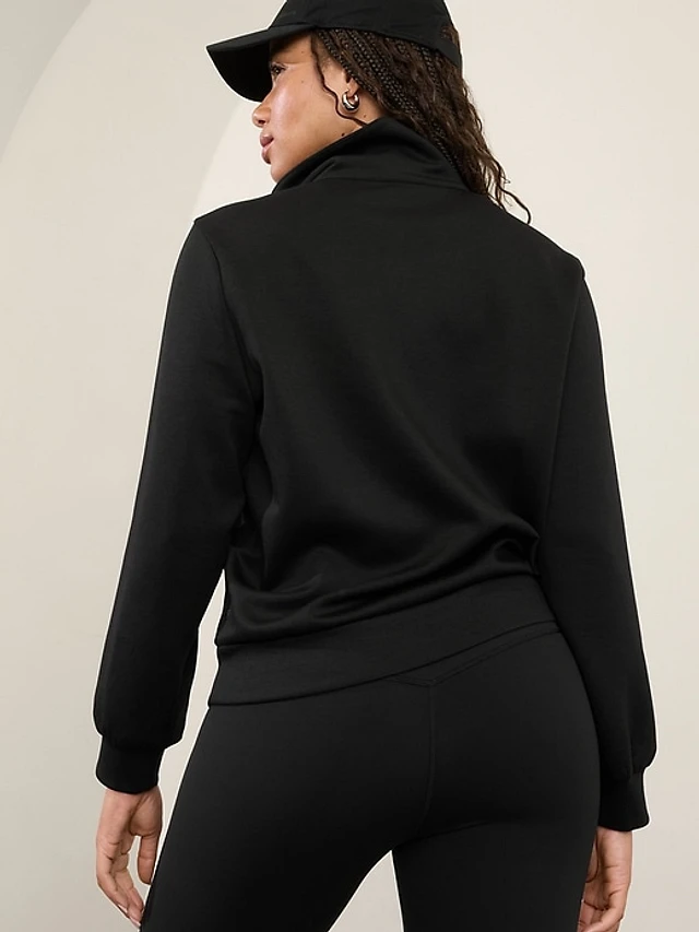 eLLa Aラインスウェット Athleta Allure 1/4 Zip Sweatshirt at Hamilton Place in