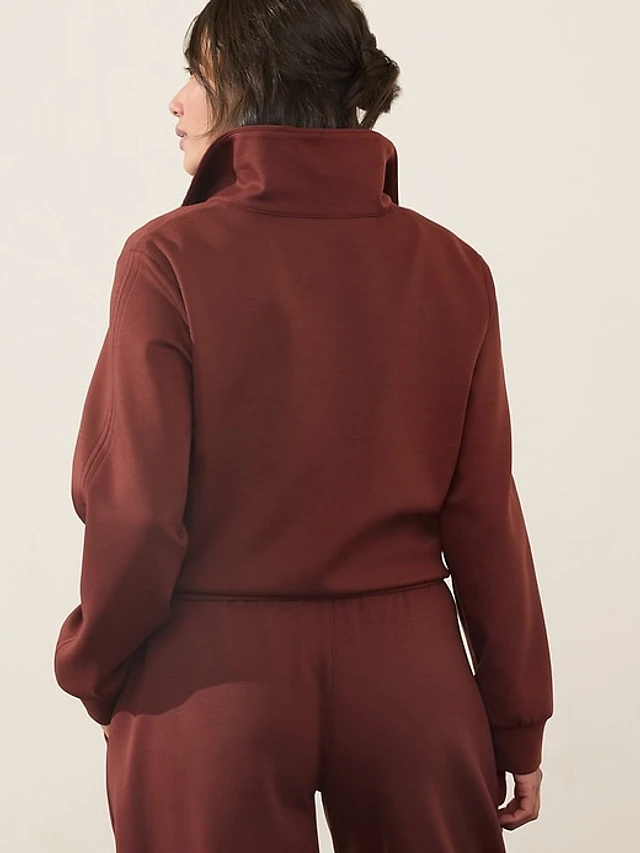 Athleta Allure 1/4 Zip Sweatshirt at Hamilton Place in