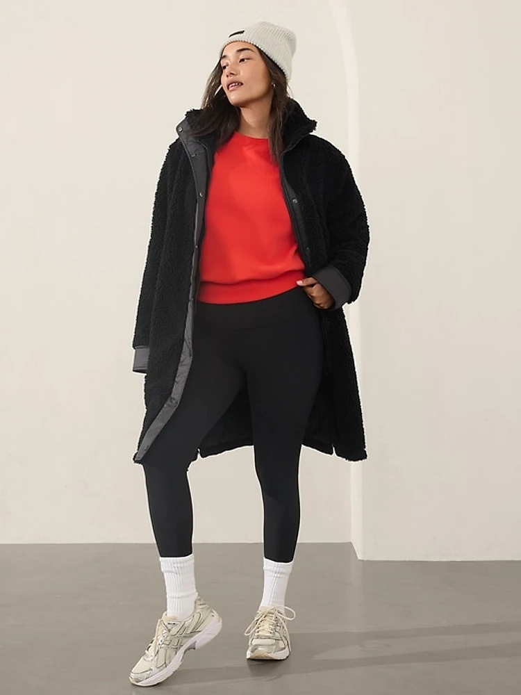 Athleta Fleece Hybrid Coat | MarketFair Shoppes