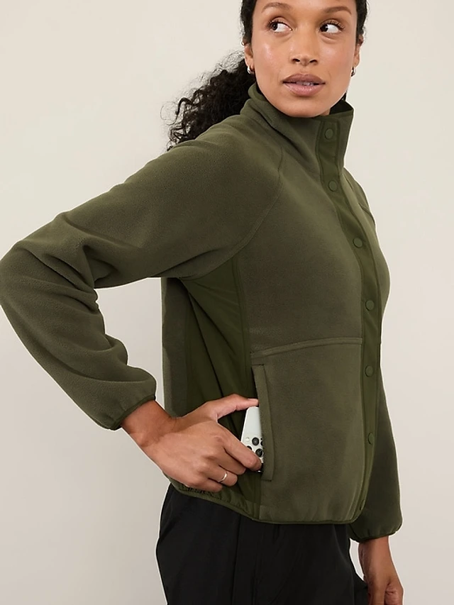 Athleta Overlook Microfleece Jacket at MarketFair Shoppes in