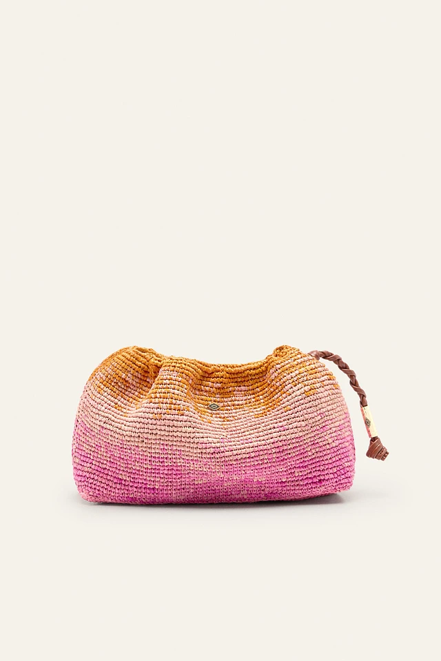 MINI RAFFIA UN3D. BAG ¥16,500 BICOLOR /