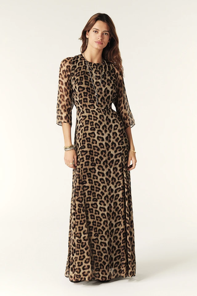 Bash leopard dress best sale