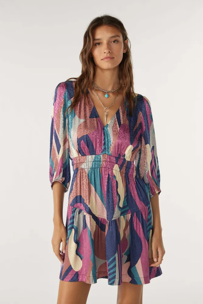 Oasis heart top wrap dress