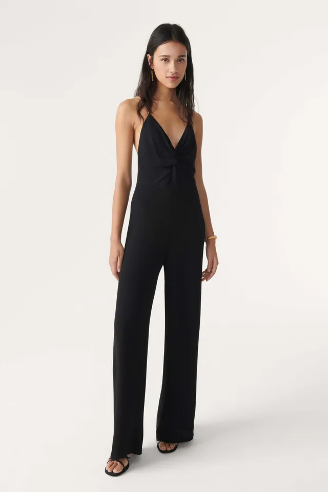 Ba&sh jumpsuit black clearance