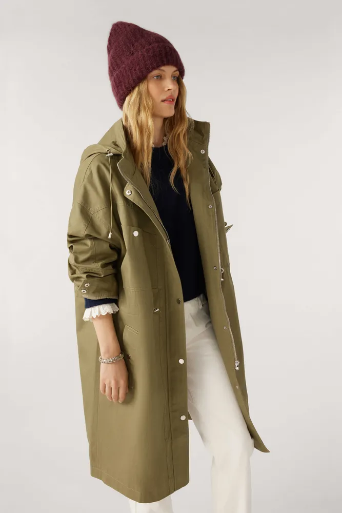 Bash trench top coat