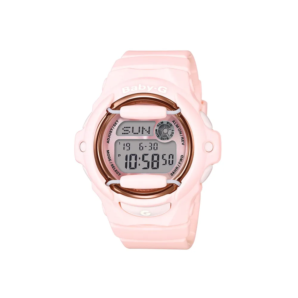 White and rose gold baby g online
