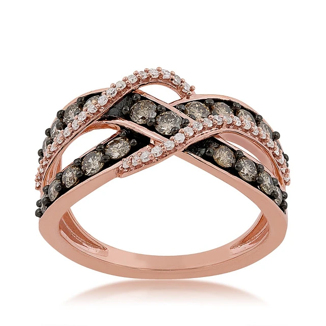 【おしゃれ】 Mocha Collection 1 ct. tw. Round & White Diamond Cluster ペットカート