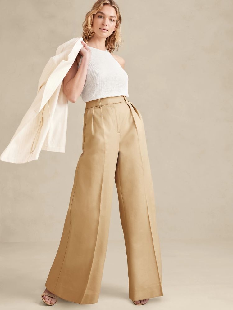 Wide leg pants hot sale banana republic