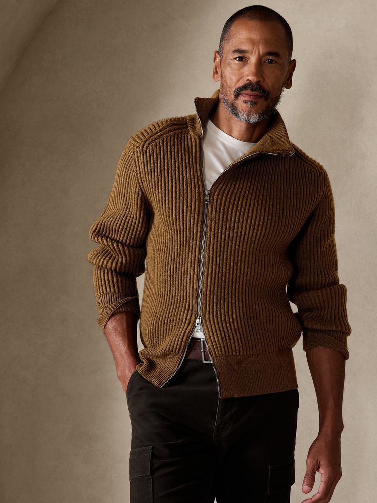 Banana Republic Carlo Asymmetrical Sweater Jacket | Mall of America®