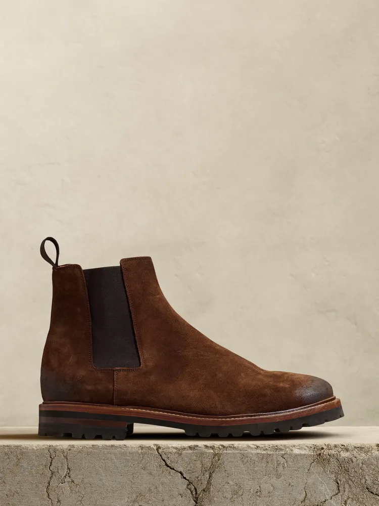 Banana Republic Diego Suede Chelsea Boot The Summit