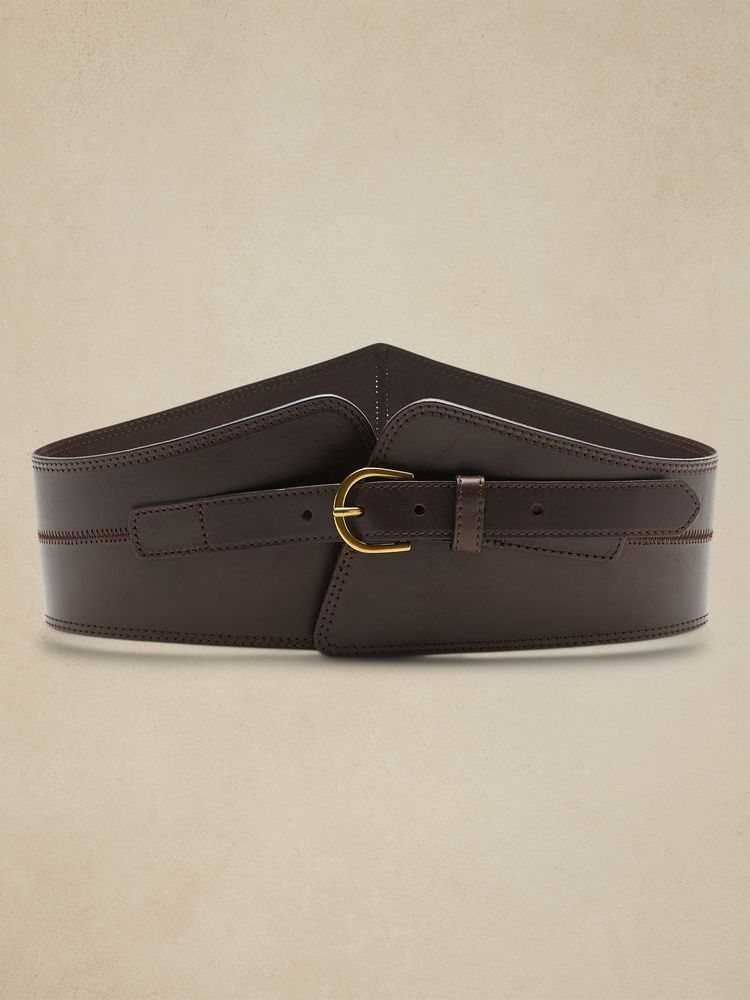 Banana Republic Leather Corset Belt | Halifax Shopping Centre