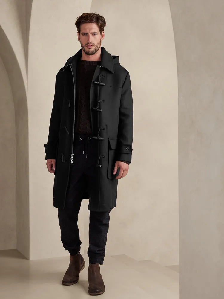 Banana Republic + Hunter Duffle Coat | Yorkdale Mall