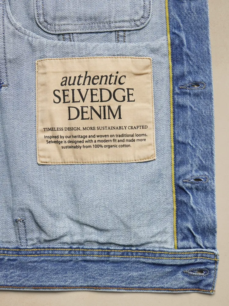 Banana Republic Taos Rigid Selvedge Denim Jacket | Upper Canada Mall