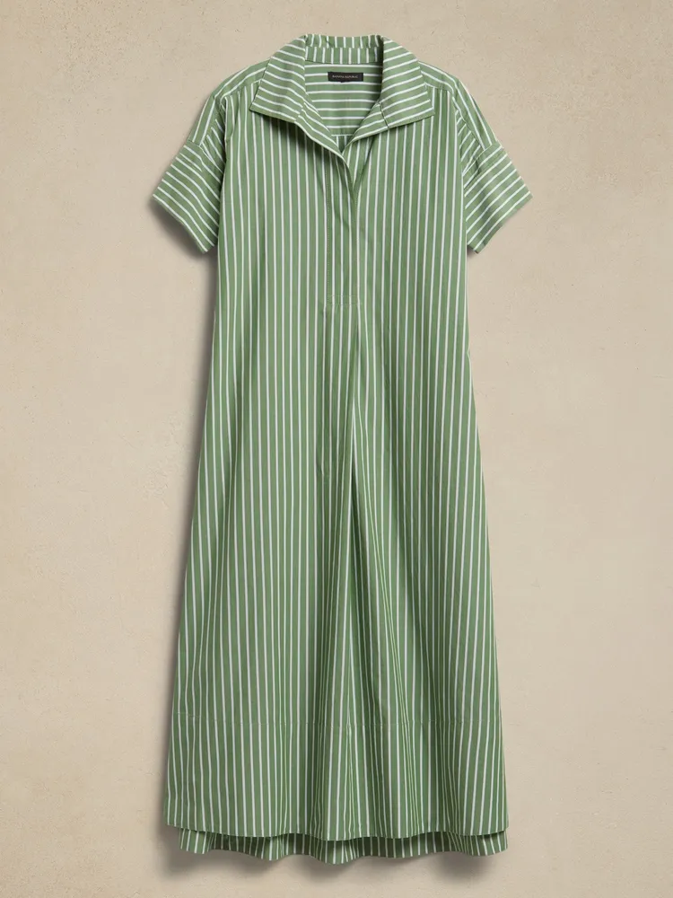 Banana Republic Rhyah Poplin Maxi Dress | Yorkdale Mall