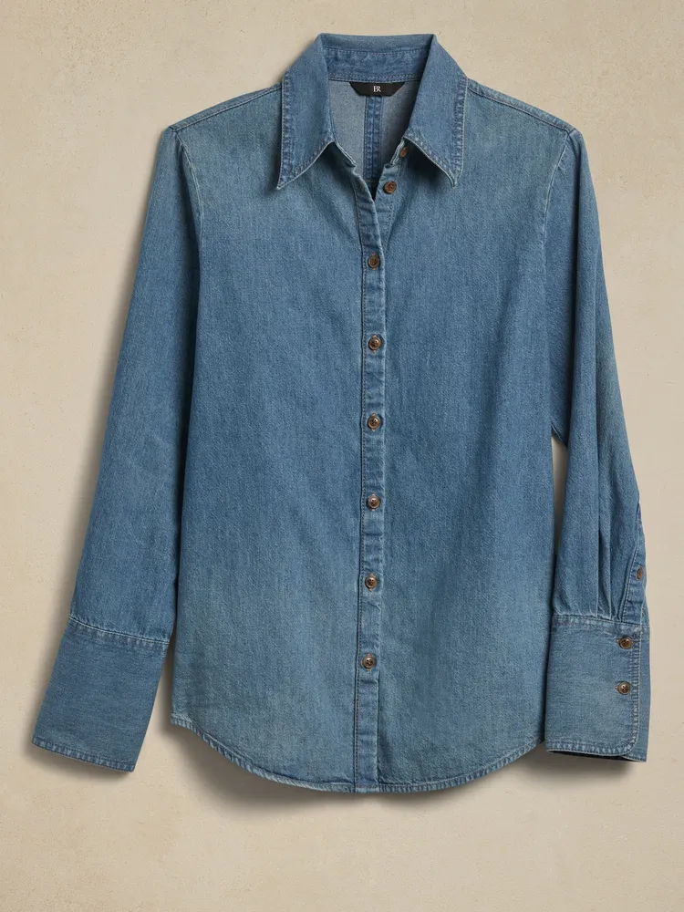 Banana Republic Reigh Denim Shirt | Upper Canada Mall